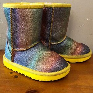 Ugg Kids'/Toddlers' Classic II Glitter Boot